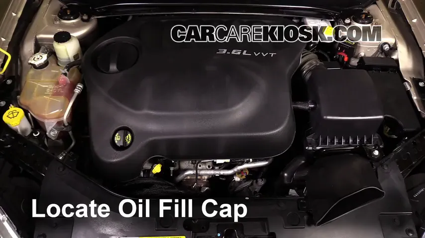 2013 Chrysler 200 Limited 3.6L V6 FlexFuel Sedan Oil